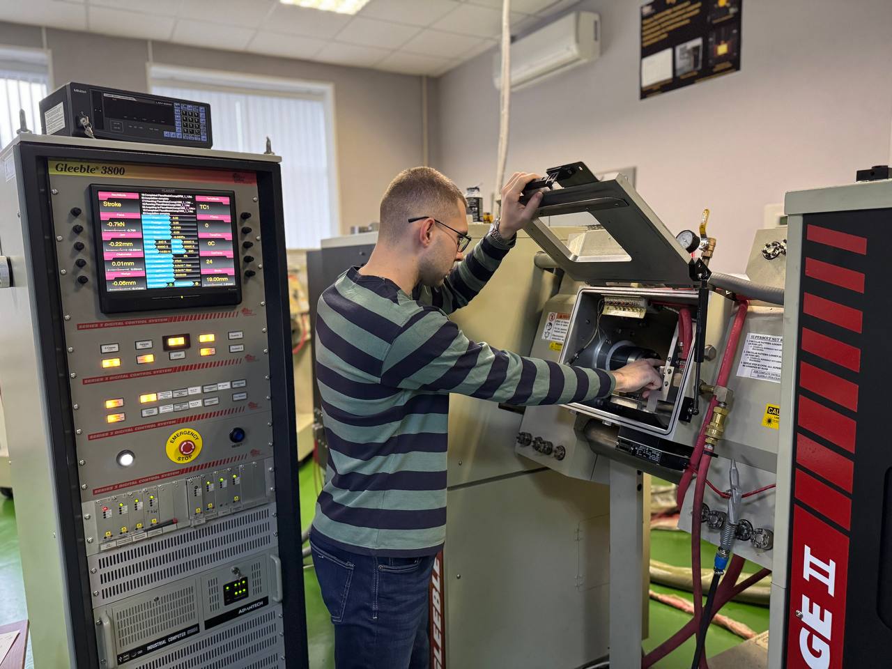 Лаборатория физического моделирования термомеханических процессов